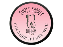 Load image into Gallery viewer, New Bubblegum Naturally Flavored Mineral Powdered Toothpaste