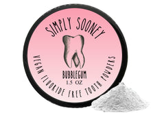 Load image into Gallery viewer, New Bubblegum Naturally Flavored Mineral Powdered Toothpaste