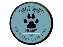 Load image into Gallery viewer, Nano-hydroxyapatite Remineralizing Fluoride Free Mineral Tooth Powder for Dogs 3oz Organic Ingredients