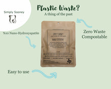 Load image into Gallery viewer, Nano-hydroxyapatite Remineralizing Vegan Fluoride Free Mineral Tooth Powder 3.5 oz Refill