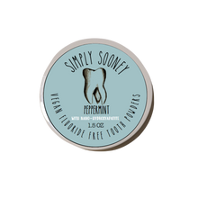 Load image into Gallery viewer, Nano-hydroxyapatite Remineralizing Vegan Fluoride Free Mineral Tooth Powder 1.5oz Organic Ingredients