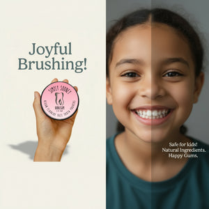 Vegan Mineral Tooth Powder I Organic Ingredients I Fluoride Free I  1.5oz