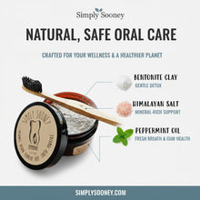 Load image into Gallery viewer, Vegan Mineral Tooth Powder I Organic Ingredients I Fluoride Free I  1.5oz
