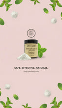Load image into Gallery viewer, Product packaging with mint leaves and &#39;Simply Sooney&#39; branding on a pink background