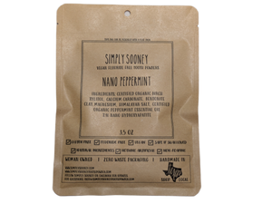 Nano-hydroxyapatite Remineralizing Vegan Fluoride Free Mineral Tooth Powder 3.5 oz Refill