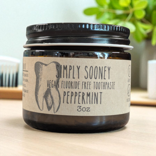 Vegan Mineral Toothpaste I Organic Ingredients I Fluoride Free I 3oz