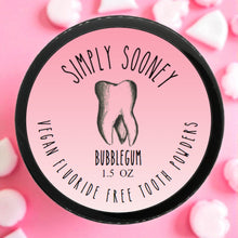 Load image into Gallery viewer, New Bubblegum Naturally Flavored Mineral Powdered Toothpaste