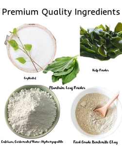 Nano-hydroxyapatite Remineralizing Fluoride Free Mineral Tooth Powder for Dogs 3.5oz Organic Ingredients