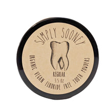 Load image into Gallery viewer, VALUE SIZE 6 MONTH SUPPLY Organic Vegan Fluoride Free Remineralizing Tooth Powder Regular Formula FREE SHIPPING